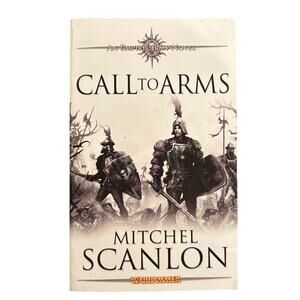Warhammer Call to Arms Book by Mitchel Scanlon, Empire Army Novel, Paperback